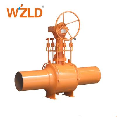 China WZLD API 598 API 6D 250KG Full Weight Acid Resistance Ball Valve General Welded Manufacturer for sale