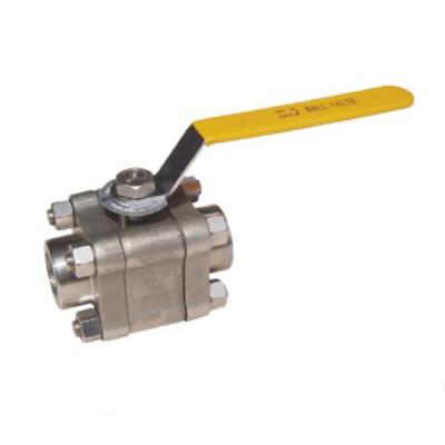 China WZLD General API 598, API 6D Standard 3Pc Body Forged Steel Mechanical Float Ball Valve for sale