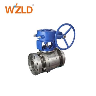 China Customized WZLD China API 6D General Stainless Steel Forged High Pressure Ball Valve for sale