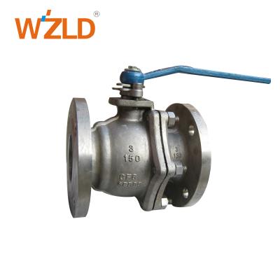 China WZLD General Steel Casted Metal Seated Floating Ball Valve for sale