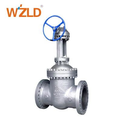 China WZLD 4 Inch API6D ASME B16.10 Medium Gas General Water Air Manual Operated Gate Valve for sale