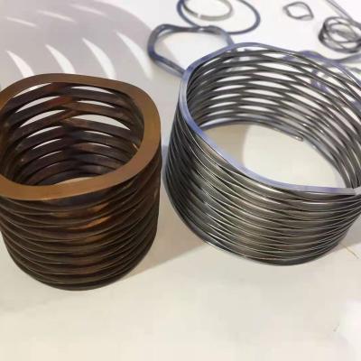 China Custom Coil Manufacturer Stainless Steel Flat Wire Vibration Damping Wave Spring for sale