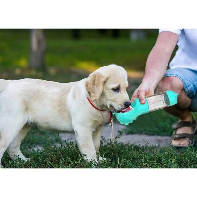 China Sustainable In Amazon New Design Dog Drinking Portable Water Bottle Eco-Friendly Running Success Travel for sale