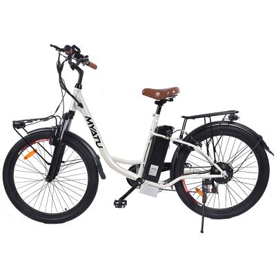 China OEM Best Quality Steel 22" 48v 350w 500w Adult Electric Bicycle 2 Wheel Electric Bicycle Cargo Bike for sale