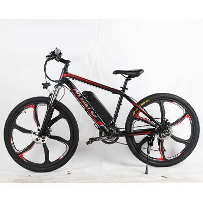 China 350w Bottle Aluminum Brushless Battery Shape Electric Mountain Bike for sale