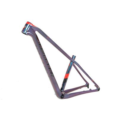 China Mountain Bikes Twitter Bike OEM Mtb Carbon Frame By Axle 148mm Carbon Frame 27.5 Carbon Frame 29er for sale