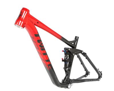 China Mtb 27.5 29er Aluminum Mountain Bike Frame Strong Travel 120mm Full Suspension for sale