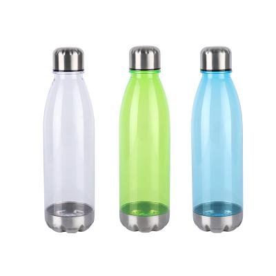 China New Promotion Sustainable Plastic Water Bottle Sport Plastic Water Bottle For Sports Bottle for sale