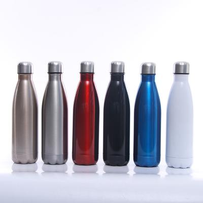 China Dishwasher Safe Vacumm Cup Cola Shape Sports Bottle Stainless Steel Flask Insulated Water Bottle Outdoor for sale