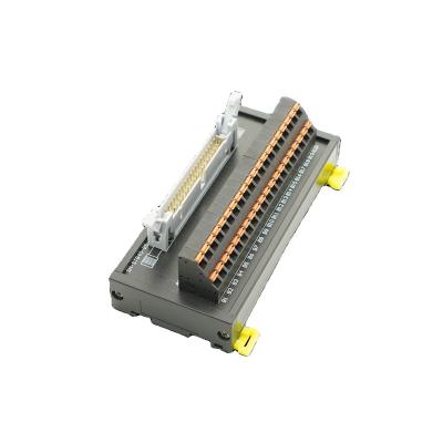 China Spring Type IDC/MIL 40P DIN Rail Splitter Adapter Plate TB Adapter Plate Screwless Spring Installation TB 21 - A.W.G. 30 for sale