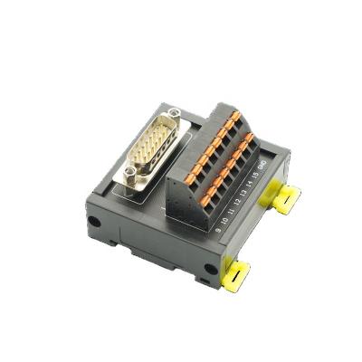 China D-SUB 15P male springTerminal block line terminal MDR connector does not require solder terminals 21 - A.W.G. 30 for sale