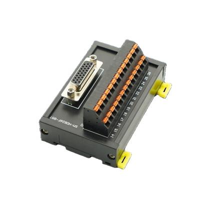 China D-SUB Three Rows 26P Spring Terminal Block Female Line Terminal MDR Connector does not require solder terminals 21 - A.W.G. 30 for sale