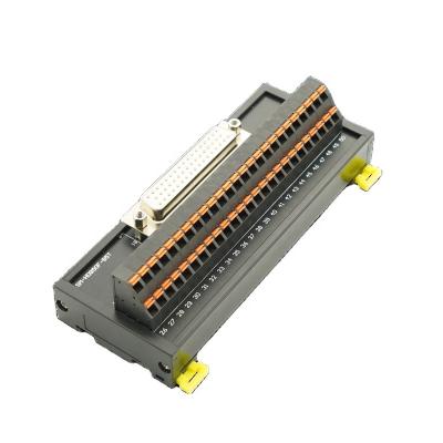 China D-SUB Three Rows 50P Spring Terminal Block Female Line Terminal MDR Connector does not require solder terminals 21 - A.W.G. 30 for sale