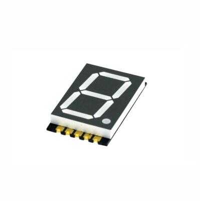 China white 0.8 inch SMT pack seven segment display single digit smd 7 segment display 0.8