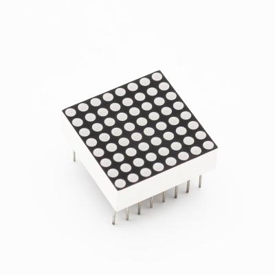 China Energy Saving & Green Long Life 20x20mm 8x8 Dot Matrix Array Led Dot Matrix Display for sale