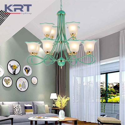 China Zhongshan Modern Wholesale Best Hot Selling Household Supplies Energy Saving Lamp New Design Chandelier for sale