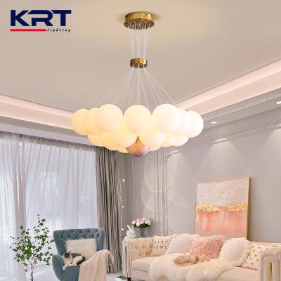 China Modern Luxury Decorative Led Iron Pendant Light Bedroom Gold Living Room Ceiling Chandeliers for sale