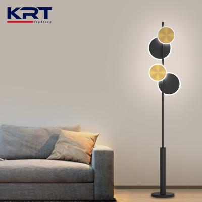 China Modern hot sales modern minimalist floor lamp led indoor floor standing aluminum lighting for sale