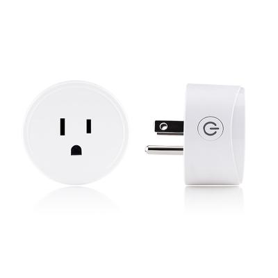 China Wholesale Residential/Multi-Purpose Wifi Mini Plug Smart Socket USA 10A Alexa Google Echo Smart Power Digital USA Life Socket for sale