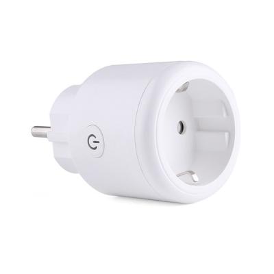 China Residential/Multi-Purpose EU Socket Timer Function Household Appliances Amazon Alexa Google Home EU WiFi Mini Smart Plug Remote Control for sale