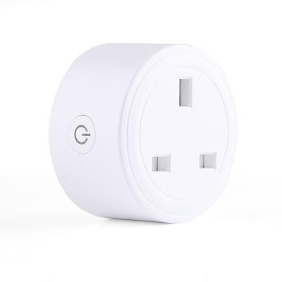 China Home Appliances Amazon Alexa Google Home WiFi Socket Mini Smart Plug Remote Control Socket UK Residential/Multi-Purpose Timer Function for sale