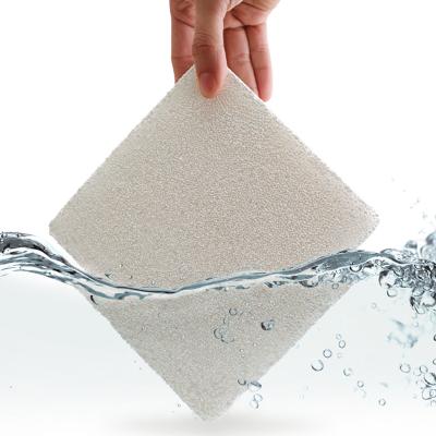 China Viable Culture Brick Ceramic Material Sponge Water Filter High Density Filter Media for sale