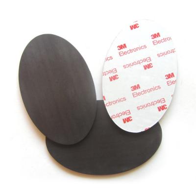 China Soft Custom Wholesale Rubber Flexible Magnetic Tape Magnet Strip With Adhesive Tape for sale