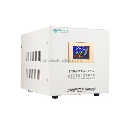 China SVC SVC-5000VA AVR Phase AC Voltage Stabilizer Servo Motor 5000w Automatic Voltage Stabilizer for sale