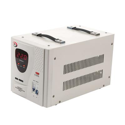 China PC DTS Relay Type LED Display AC Voltage Regulator 3KVA /5KVA/8KVA /10KVA/12KVA Automatic Voltage Stabilizer for sale