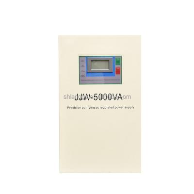 China JIW JJW-5KVA Single Phase Purification AC Voltage Regulator 220VAC Precision 1% AVR Automatic Voltage Regulator for sale