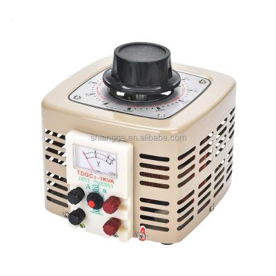 China 0-300V Transformer, TDGC2 TDGC2-1KVA Single Phase Voltage Regulator Variac Variable Transformer 1000W for sale