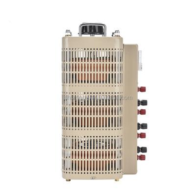 China TSGC2 TSGC2-10KVA Three Phase Variable Voltage 380V Converter Voltage Regulator Variac Manual Transformer for sale