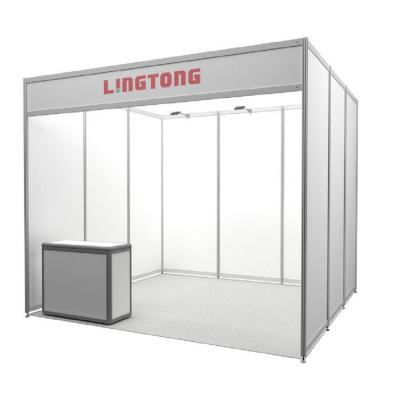 China Based on 990mm upgraded modular system aluminum standard 3x3 booth for exhibition hall for sale