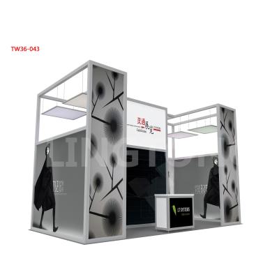 China customized exhibition booth /display stand/fair booth 6*6 for sale