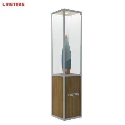 China Aluminum Store Display Showcase For Museum Showroom Digital Products Display for sale