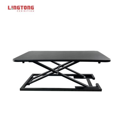 China Home Ergonomic Hydraulic Spring Adjustable Workstation Table Riser for Home and Office for sale