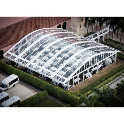 China GSH-20 Outdoor Clear Clear Event Winter Roof Party Tent 6x12 Large Span For Wedding Event Party Show (20) for sale