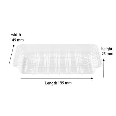 China Disposable Packaging Tray Raspberry Flesh Food Tray Japan Sushi Food Tray for sale