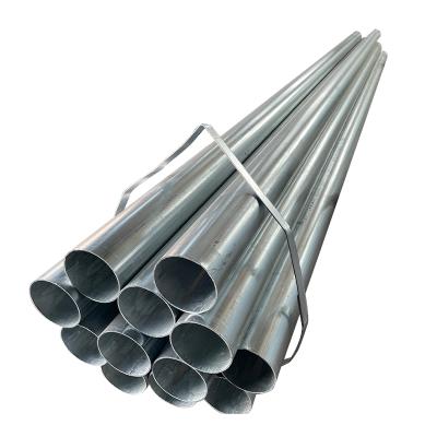 China Tube Making Plant ERW Hot Dipped Welded Round GI Pipe Small Size 2 Inch Galvanized Steel Tube Pipe for sale