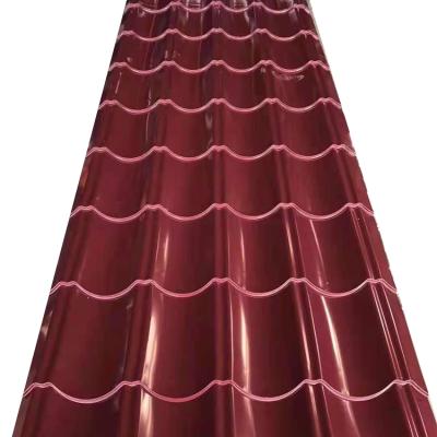 China High Quality Construction PPGI Iron Sheets Roofing Corrugated Zinc Coated Color Corrugated Roofing Sheet for sale