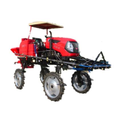 China Building Material Shops High Rise Self Propelled Pesticide 1000L Spray Boom Sprayer Big Clearance Tractor For Agricultural for sale