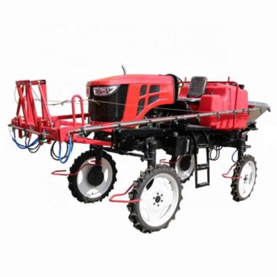 China Building Material Shops 4WD Self Propelled Sprayer Tractor Power Pesticide Boom Sprayer For Agriculture for sale