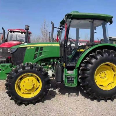 China Farms Used/Second Hand/New John Deere 5-904 90hp 4X4wd Tractor with Farm Equipment Farm Machinery Small Loader and Backhoe for sale