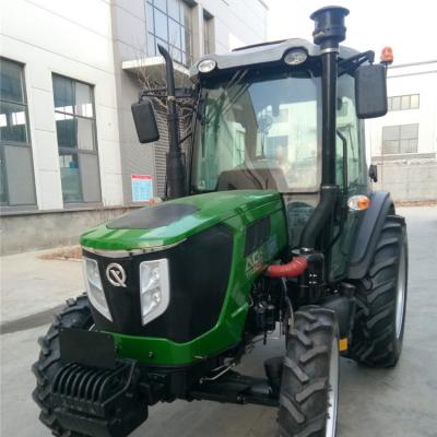 China Cultivate Hot Sale Farm Tractor Garden Tractor Wheeled Tractor With Front Loader /Backhoe/Plow for sale