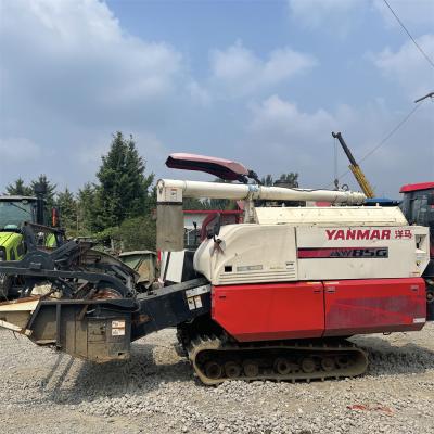 China Rice Fairly Used Yanmar Rice Wheat Combine Harvester With Good Conditions for sale