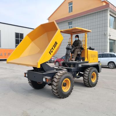 China Fcy50 mini construction material stores dump truck 5ton site dumper for sale in Ecuador for sale