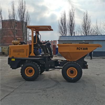 China Construction worksÂ   5000kgs wheeled dumper site dumper with self loading bucket for sale