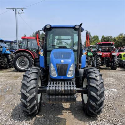 China Farms Used Used Imported Tractors Newholland TD5 1104 100HP 4WD Farm Machinery Tractor Made i Good Quality For Sale for sale