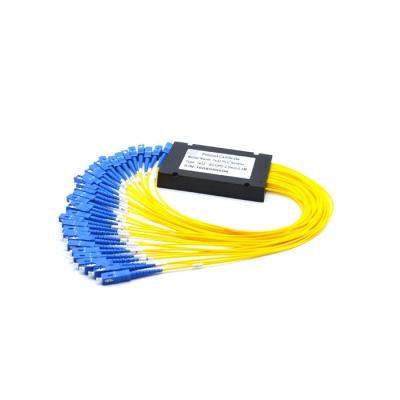 China 1 * 32 Network Passive Optical Splitter G657A1 LSZH 2.0mm SM UPC For FTTH for sale