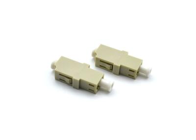 China Free Sample Multimode Fiber Coupler , LC / PC Simplex Optical Cable Adapter for sale